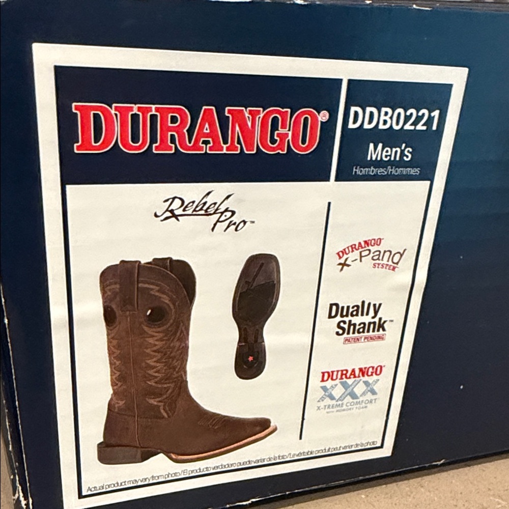 Durango Men's Boots 9.5 - Picture 2 of 6